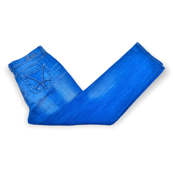 Kut from the Kloth High Rise Denim Straight Leg Jeans - Picture 4 of 12